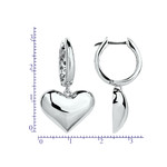 Серьги из белого золота 585 пробы